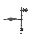 SOPORTE DOBLE NITRON MM10 PARA LAPTOP DE HASTA 15.6” Y MONITOR DE HASTA 32”