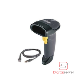 LECTOR CÓDIGO DE BARRAS ZEBRA / SYMBOL / LS2208 / LINEAL 1D / USB / MANUAL / ALTA VELOCIDAD / COLOR NEGRO