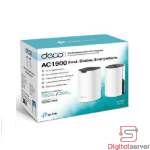 SISTEMA MESH / WIFI / TP-LINK / DECO S7 / AC1900 / DOBLE BANDA / 2 UNIDADES / 3 PUERTOS GIGABIT / COMPATIBLE ALEXA / 3900FT² COBERTURA