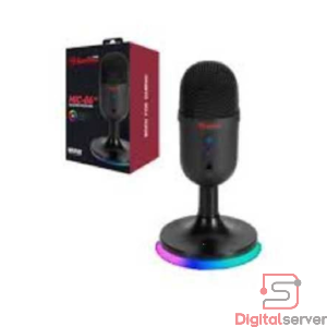 MICRÓFONO PARA PC / MARVO MIC-06 / USB / RGB / NEGRO / GRABACIÓN OMNIDIRECCIONAL / CONTROL DE VOLUMEN