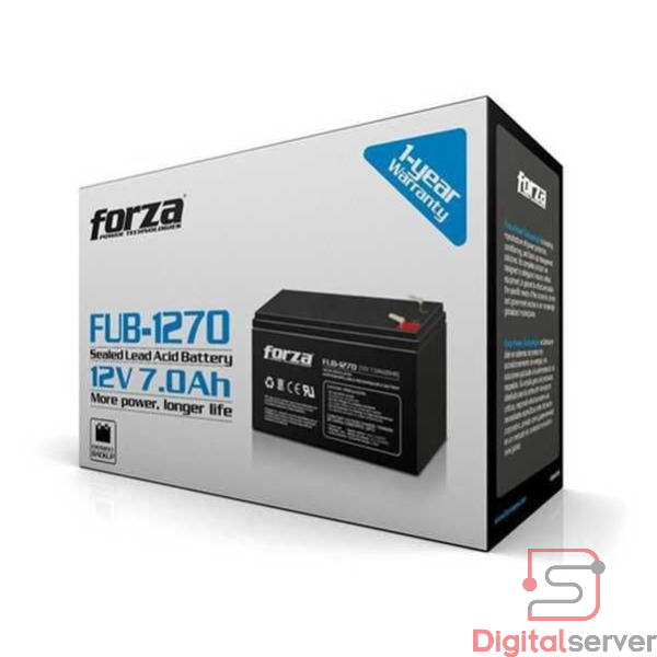 BATERIA PARA UPS FORZA  / FUB-1270 / 12V 7.0 AH