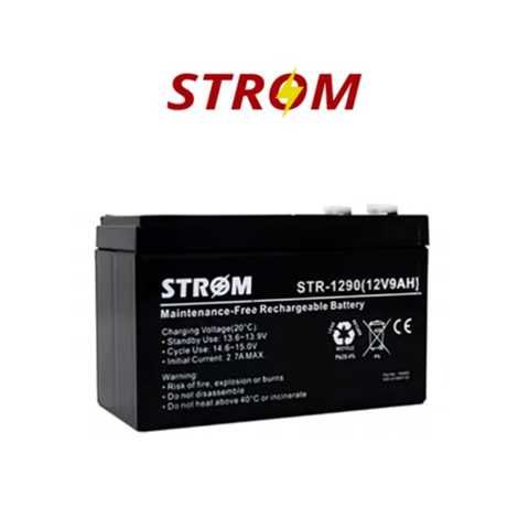 BATERIA PARA UPS STROM / STR-1290A / 12V 9AH / RECARGABLE / STR-1290(12V9AH)