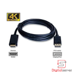 CABLE DISPLAY PORT MACHO A HDMI HEMBRA / 1.8M / COLOR NEGRO