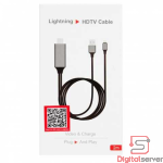 CABLE ADAPTADOR LIGHTNING  IPHONE A HDMI