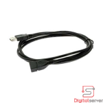 CABLE DATOS  EXTENSION USB TIPO MACHO A USB TIPO HEMBRA (1.5M)