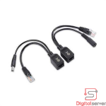 CABLE SEPARADOR DE ALIMENTACION INYECTOR ADAPTADOR POE DE ALIMENTACIÓN PASIVA A TRAVÉS DE ETHERNET / 5V 12V 24V 48V