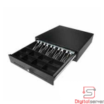 CAJA DE DINERO CUSTOM MODELO CD-30 METALICA 5 BILL - 8 MONEDAS - RJ12