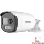 CAMARA DE SEGURIDAD HIKVISION BALA COLORVU SIRENA PIR / DS-2CE12DF3T-PIRXOS / 2MP / IP67 / PARA EXTERIOR