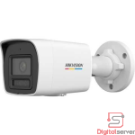 CAMARA IP HIKVISION COLORVU BALA DS-2CD1047G2H-LIU / 4MP / IP67 / LUZ HIBRIDA INTELIGENTE / PARA EXTERIOR / AUDIO