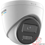 CAMARA DE SEGURIDAD HIKVISION DS-2CD1327G2H-LIU  / IP /  COLORVU / DOMO / 2MP / IP67 / LUZ HIBRIDA INTELIGENTE / PARA INTERIOR