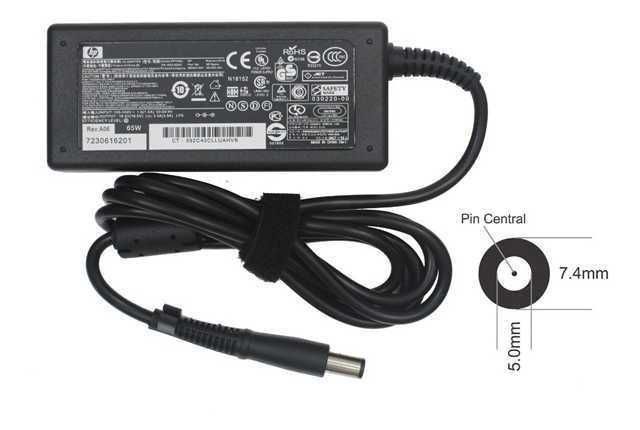 CARGADOR HP 18.5V 3.5A 65W PLUG 7.4X5.0MM