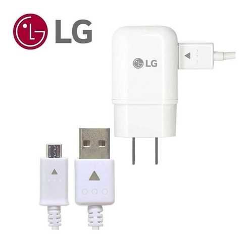 CARGADOR PARA CELULARES LG 5V 2A 10W MICRO USB