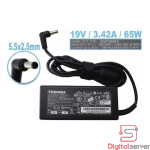 CARGADOR TOSHIBA 19V 3.42A 65W PLUG 5.5X2.5MM