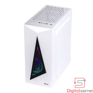 CASE GABINETE GAMING MARVO CA-119 PANEL RGB BLANCO
