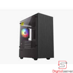 CASE GAMEMAX EDGE BLACK USB3.0 VIDRIO TEMPLADO MICRO ATX GAMING COMPUTER CASE CON PANEL DE VIDRIO TEMPLADO