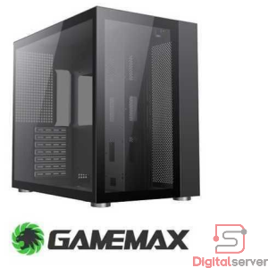CASE GAMEMAX INFINITY NEGRO - VIDRIO TEMPLADO FRONTAL Y LATERAL ATX