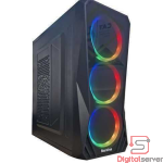 CASE GAMER NEUROTRON N3148 / 3 COOLERS RGB / SIN FUENTE