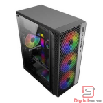 CASE GAMING RGB TB001G 3 VENTILADORES ACRILICO