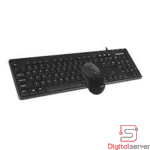 COMBO TECLADO Y MOUSE (COMBO) MEETION AT100 / USB CON CABLE / NEGRO