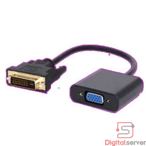CONVERTIDOR ADAPTADOR DE DVI A VGA