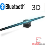 COOLER DE PROYECCION DE HOLOGRAMA PROFESIONAL Z2 / PANTALLA HOLOGRAFICA 3D / 42CM / BLUETOOTH