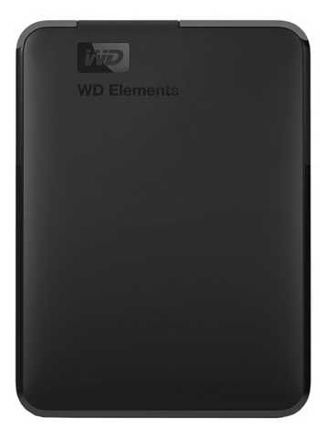 DISCO DURO EXTERNO WD WESTERN DIGITAL ELEMENTS 5TB PORTABLE USB NEGRO