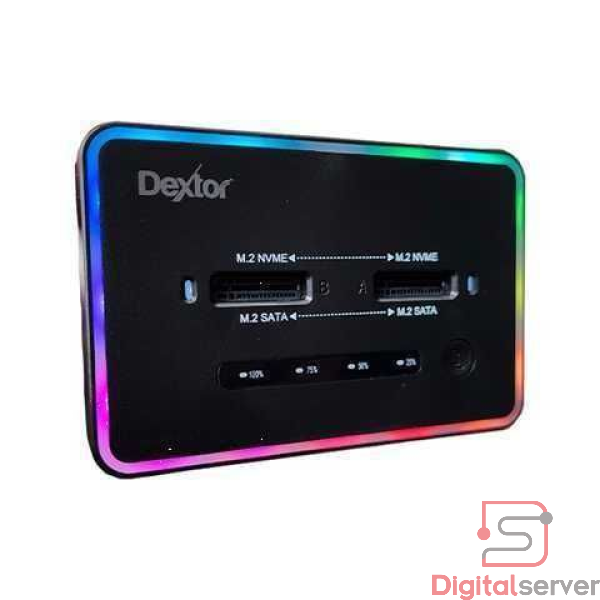 DOCKING STATION DEXTOR CLONADOR DE SSD M.2 PCIE NVME / SATA / DUAL / MODELO: BS-DB280NC - Image 3