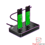 DOCKING STATION ENCLOSURE CLONADOR DE DISCO M.2 PCIE NVME 2400 MBPS DEXTOR