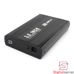 ENCLOSURE 3.5 HDD / EXTERNAL CASE USB 3.0 / SOPORTA HASTA 12TB / COLOR GRIS