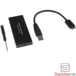 ENCLOSURE CASE PARA DISCO M.2 SATA CON USB 3.0