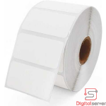 ETIQUETAS THERMOTRANSFERIBLES  T-155     3CM ALTO X 6CM ANCHO ROLLO X 2000 UNIDADES