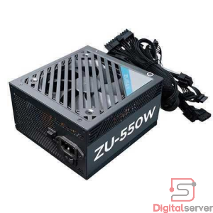 FUENTE DE PODER CERTIFICADA DE 550W / ZUMAX 550W / NEGRO / PARA CASE ATX / 80 PLUS BRONCE