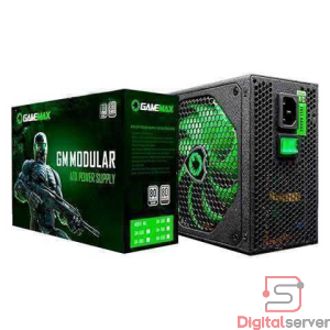 FUENTE DE PODER CERTIFICADA GAMEMAX 800W / MODULAR / GM-800 / 80 PLUS SILVER GRIS / ATX