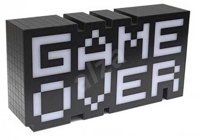 LAMPARA LED PARA CUARTO GAME OVER