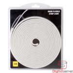 LUCES LED / TIRA LED PARA CUARTO / 5M / BLANCA / INCLUYE CONVERTIDOR DE VOLTAJE / EXTERIOR