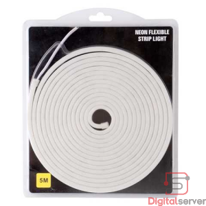 LUCES LED / TIRA LED PARA CUARTO / 5M / BLANCA / INCLUYE CONVERTIDOR DE VOLTAJE / EXTERIOR