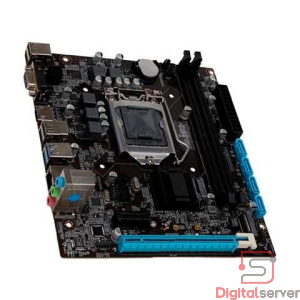 MAINBOARD HELTECH H110 / SOCKET LGA 1151 / DDR4 / INTEL 6TA 7MA GEN./ COLOR NEGRO