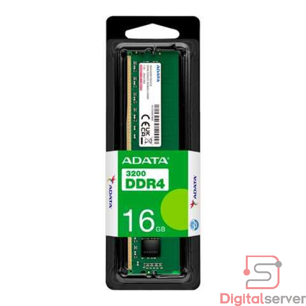 MEMORIA RAM ADATA DDR4 16GB 3200MHZ / DIMM / 1.2V / 288 PINES / PC