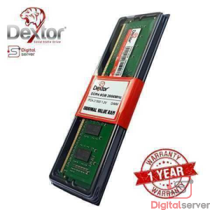 MEMORIA RAM DEXTOR 8GB DDR4 2666MHZ PC-21300 UDIMM / PARA PC