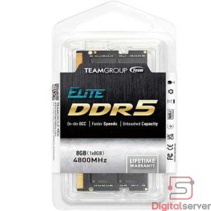 MEMORIA RAM TEAMGROUP ELITE 8GB DDR5 4800MHZ  PC5-38400 SODIMM / PARA LAPTOP
