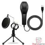 MICRFONO CONDENSADOR + FILTRO ANTIPOP (MP05 EZRA + YANMI POP FILTER)