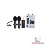 MICROFONO PARA CELULAR / CAMARA INALAMBRICO DE SOLAPA 3.5 DOBLE