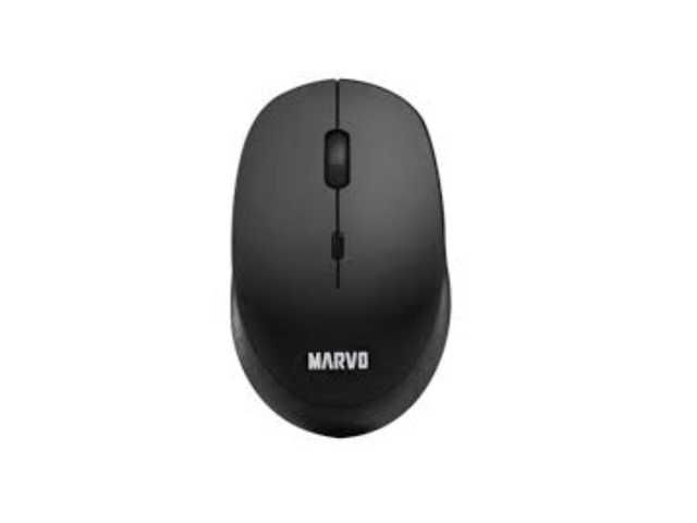 MOUSE MARVO INALAMBRICO 2.4G WM103BK / 4 BOTONES / 1600DPI / NEGRO
