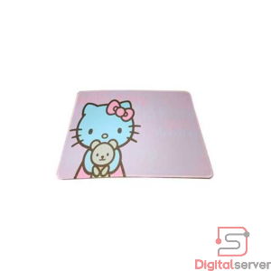 MOUSEPAD ALFOMBRA PARA MOUSE Y TECLADO 30CM X 36CM HELLO KITTY ROSADO