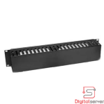 ORGANIZADOR HORIZONTAL 19" CON CANALETA 40X60 I-1142  BEAUCOUP