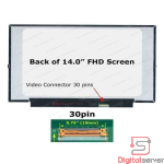 PANTALLA 14 PULGADAS / 30 PINES / FULL HD / FHD / SIN SUJETADORES