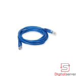 PATCH CORD CATEGORIA 6 CAT6 METALIZADO CONECTOR METALICO 2M METROS / COLOR BLANCO