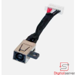 PIN DE CARGA DELL 13-7353 7359 13-7000 P57G P57G002 4.5x3.0mm JDX1R 0JDX1R / 6.5 CM / 8 PINES / 7 HILOS / C7
