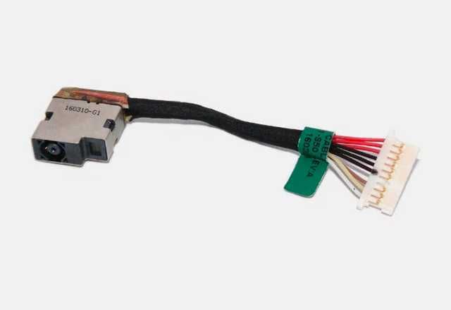 PIN DE CARGA HP 15-AX HP / 15t-ax200 15-ax210nr 15-ax243dx 15-ax250wm / 7 CM / 10 PINES / 9 HILOS / 4.5X3.0 MM