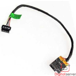 PIN DE CARGA HP ENVY CQ6 AGUJA PAVILION 15 / HP ENVY 15-v010nr J9K69UA / 19 CM / 8 PINES / 7 HILOS / 4.5X3.0 MM